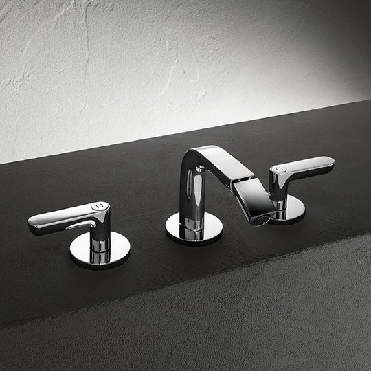 Змішувач для біде на 3 отвори Fantini Icona Deco, хром (53 02 R108W) Для біде Хром