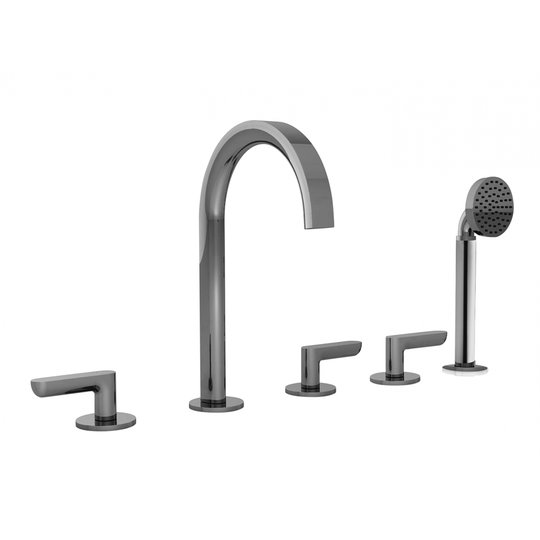 Смеситель на борт ванны Fantini Icona Deco, хром (53 02 R165) Для ванны Хром