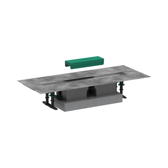 Скрытая часть для душевого трапа Hansgrohe uBox universal (56022180) Hansgrohe Коллекция uBox universal 
