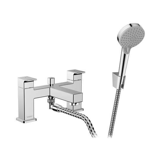 Смеситель на борт ванны Hansgrohe Vernis Shape, хром (71462000) Для раковины Хром