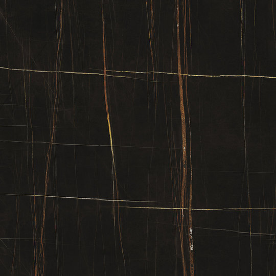 Плитка Ariostea Ultra Marmi Sahara Noir LEVIGATO SILK 120x120 (UM6SK120585) Для кухни, Для общественных помещений, Для жилых помещений, Для ванной