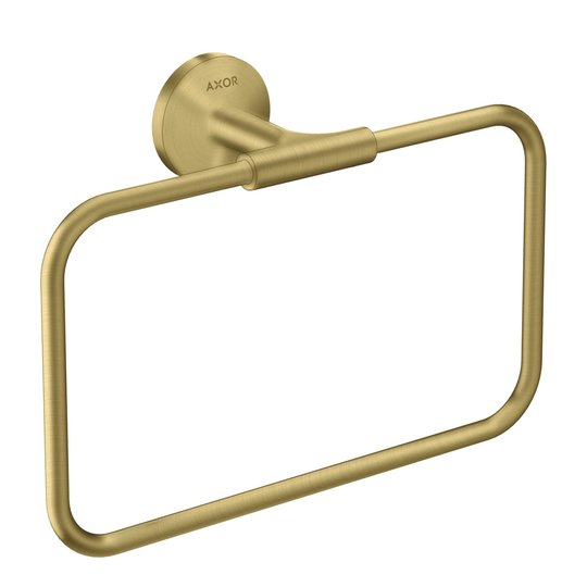 Полотенцедержатель Axor Universal Circular, Brushed Brass (42823950) Полотенцедержателі Axor