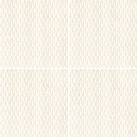 Плитка Mutina Azulej Trama Bianco 20x20 (PUA14) Для кухні, Для громадських приміщень, Для житлових приміщень, Для ванної