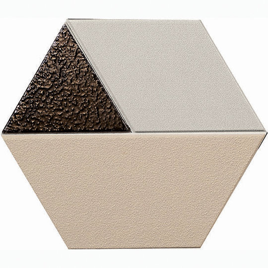 Плитка Decoratori Bassanesi Linea Metal Brass 15x17 (LINEABRA) Для кухні, Для громадських приміщень, Для житлових приміщень, Для ванної