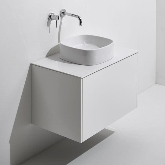 Тумба под раковину с ящиком Simas Folio, белый (FOM80-Matte WHITE) Simas Тумбы