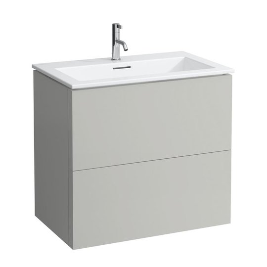Мебельный комплект 80 см Laufen Kartell, серый (H8603356411041) Laufen Мебельные комплекты