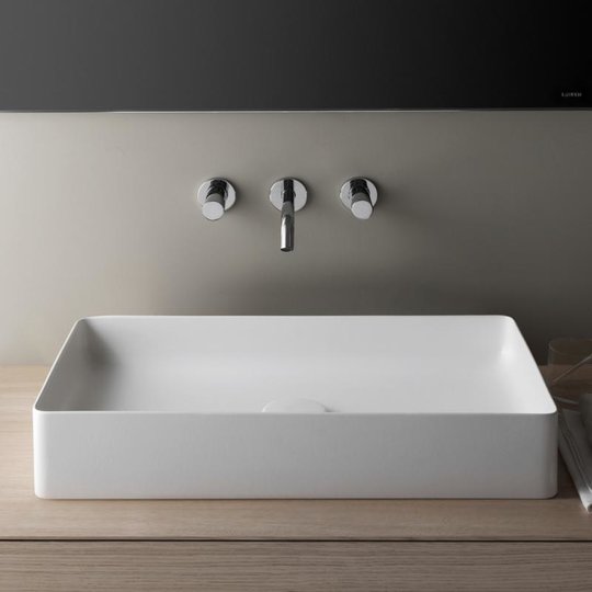 Керамічна раковина 60 см Laufen Living, білий (H8114340001121) На стільницю, На тумбу 
