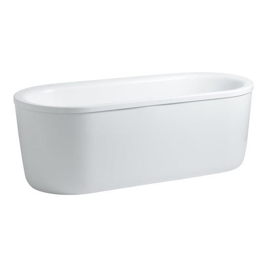 Ванна отдельностоящая акриловая Laufen Solutions 170х75 см, white (H2225120000001) Laufen Овальные