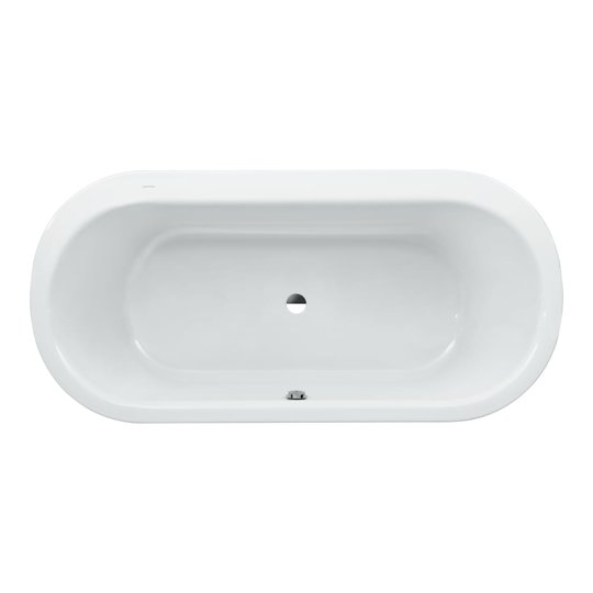 Ванна встраиваемая акриловая Laufen Solutions 190х90 см, white (H2255110000001) Laufen Овальные