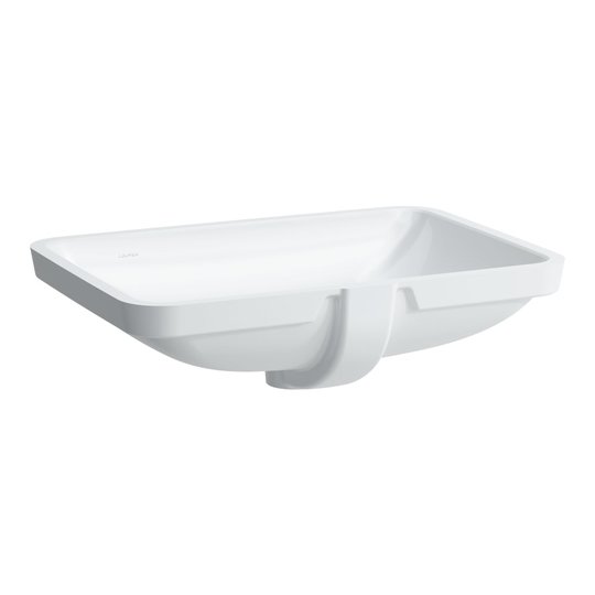 Керамическая встраиваемая раковина 55*38 см Laufen Pro S, белый (H8119630001091) Встраиваемые снизу Прямоугольные
