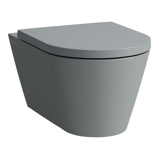 Підвісний безободковий унітаз Laufen Kartell, графіт матовий (H8203377580001) Підвісні 