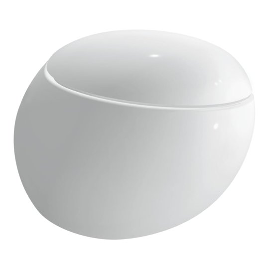 Підвісний безободковий унітаз Laufen IL BAGNO Alessi One, білий (H8209714000001) Підвісні 