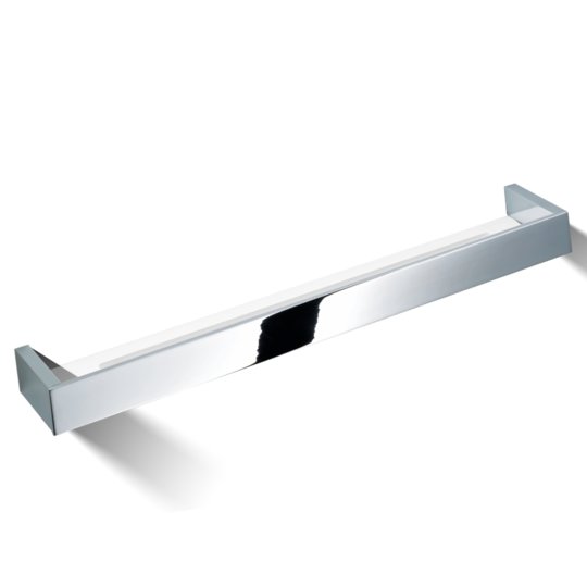 Душевая полка Decor Walther Brick BK DA60, хром/акриловое белое стекло (0593800) Полочки Decor Walther