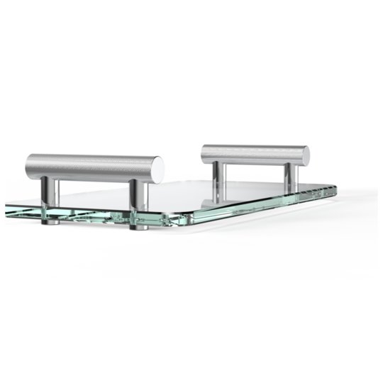 Лоток для ванной комнаты Decor Walther Club TAB, хром/прозрачное стекло (0856102) Полочки Decor Walther