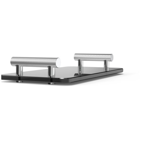 Лоток для ванной комнаты Decor Walther Club TAB, хром/черное стекло (0856105) Полочки Decor Walther