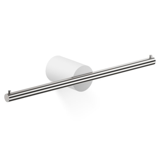 Держатель туалетной бумаги Decor Walther Stone TPH2, белый/сталь матовая (0974955) Бумагодержатели Decor Walther