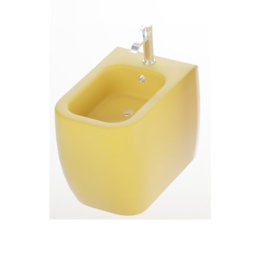 Напольное биде NIC Design Semplice, оранжевый матовый (004 370.053) Напольные Оранжевый