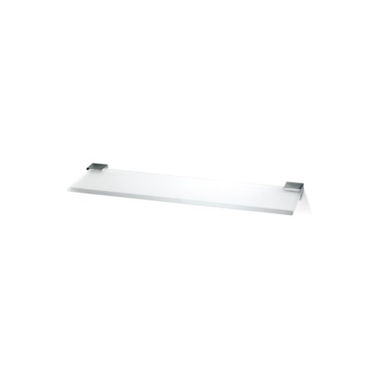 Стеклянная полка Decor Walther Corner CO GLA40, хром (0560900) Полочки Decor Walther