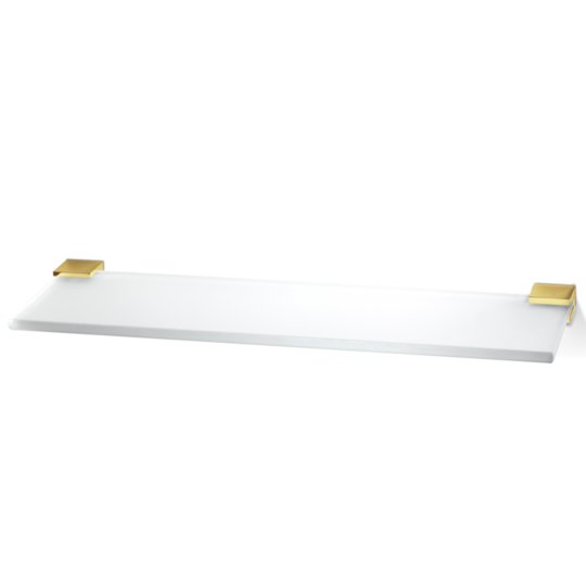 Скляна полиця Decor Walther Corner CO GLA40, золото (0560920) Полички Decor Walther