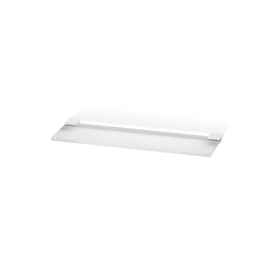 Стеклянная полка Decor Walther Corner CO GLA40, белый матовый (0560950) Полочки Decor Walther