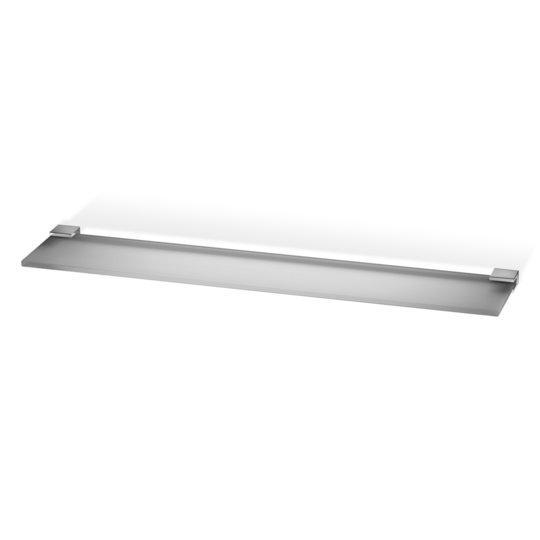 Стеклянная полка Decor Walther Corner CO GLA60, хром (0561000) Полочки Decor Walther