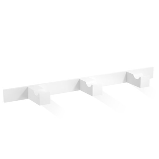 Крючок Decor Walther Corner CO HAK3, белый матовый (0562150) Крючки для халатов и полотенец Decor Walther