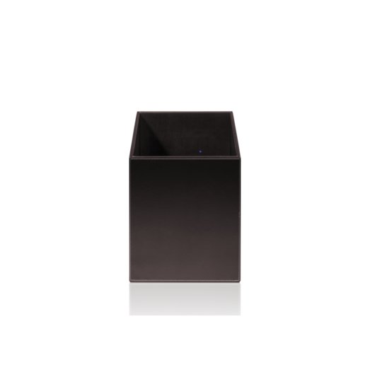 Корзина для бумаги Decor Walther Brownie PK, имитация кожи темно-коричневая (0924890) Корзина для бумаги Decor Walther