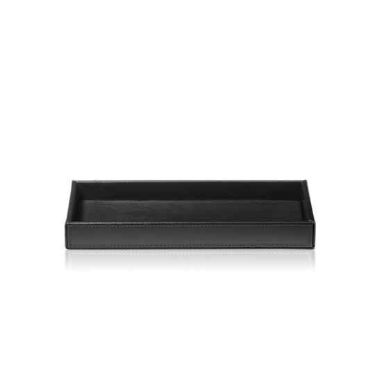 Лоток Decor Walther Brownie TAB M, імітація шкіри чорна (0930060) Боксы для универсальных предназначений Decor Walther