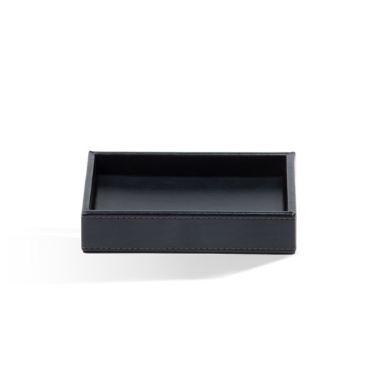 Лоток Decor Walther Brownie TAB S, имитация кожи черная (0931060) Боксы для универсальных предназначений Decor Walther