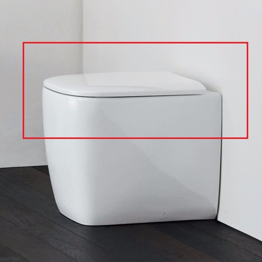 Кришка для унітазу soft-closing NIC Design Semplice, білий глянцевий (005 706.001) 