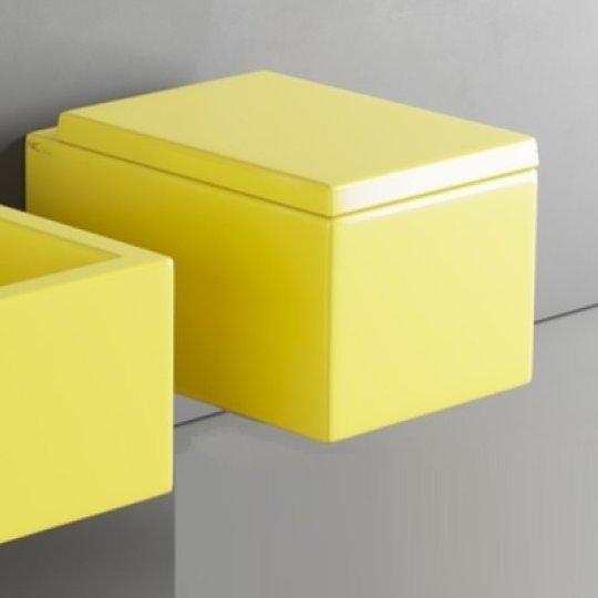 Підвісний унітаз NIC Design Cool, жовтий матовий (003 242.053) Підвісні 