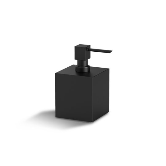 Дозатор для мыла Decor Walther Cube DW 475, черный матовый (0825060) Дозаторы жидкого мыла Decor Walther