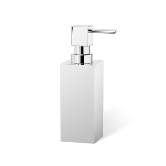 Дозатор для мыла Decor Walther Cube DW 395, хром (0839700) Дозаторы жидкого мыла Decor Walther