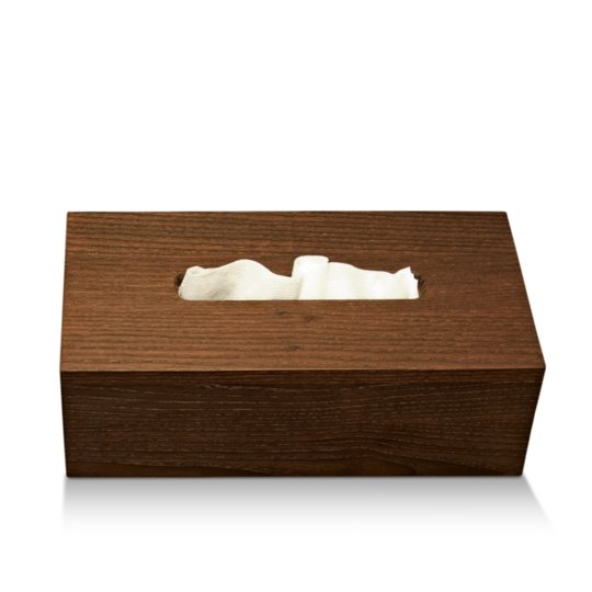 Салфетница Decor Walther Wood WO KB, ясень темный (0925185) Контейнеры для салфеток Decor Walther