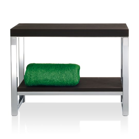 Скамейка для ванной комнаты Decor Walther Wood WO SM, ясень темный (0927185) Душевая табуретка Decor Walther