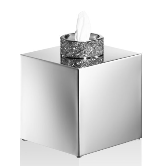 Салфетница Decor Walther Rocks KB, хром (0934400) Контейнеры для салфеток Decor Walther