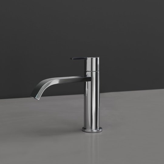 Смеситель для раковины NIC Design Solo, высота 160 мм, глянцевый хром (NC.SO0011) Для раковины Хром
