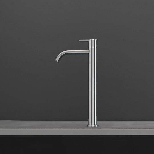 Смеситель для раковины NIC Design Solo, высота 380 мм, глянцевый хром (NC.SO0016) Для раковины Хром