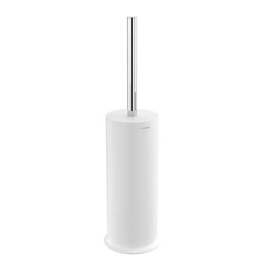 Ершик для унитаза напольный Cosmic GEYSER FREE STANDING, белый матовый (2776500) Ершики для унитаза Cosmic
