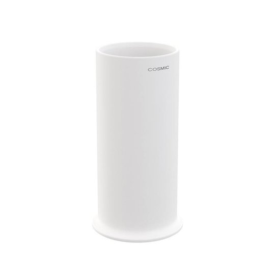 Стакан для зубных щеток настольный Cosmic GEYSER FREE STANDING, белый матовый (2776551) Стаканы для зубных щеток Cosmic