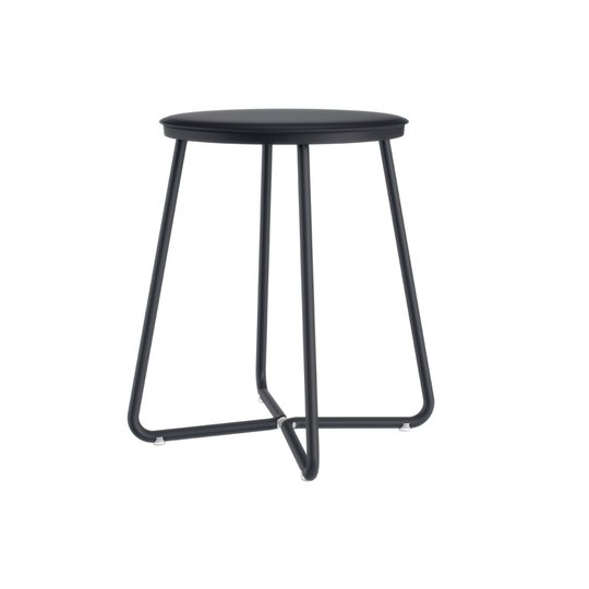 Табурет для ванной комнаты Cosmic GEYSER FREE STANDING, черный матовый (2773606) Душевая табуретка Cosmic