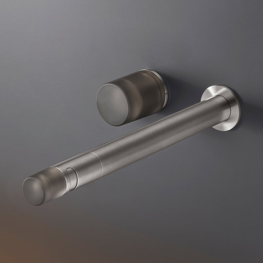 Настінний змішувач для раковини CEA Up&amp;Down 300 мм, Anthracite grey (UDT03-G-S) Для раковини Нерж. сталь, Сірий, Темно-сірий
