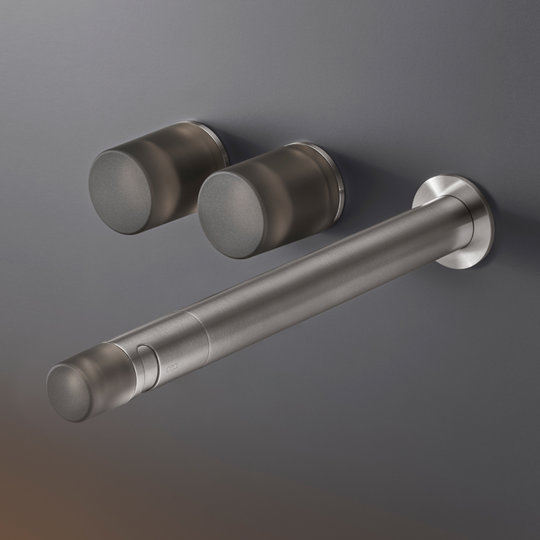 Настінний змішувач для раковини CEA Up&amp;Down 300 мм, Anthracite grey (UDT06-G-S) Для раковини Нерж. сталь, Сірий, Темно-сірий