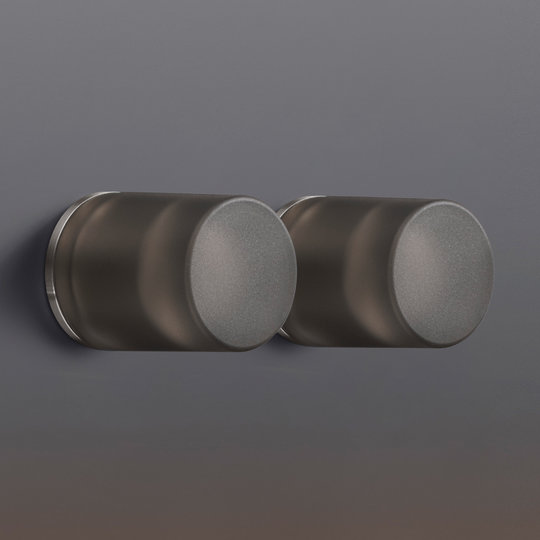 Набор вентилей скрытого монтажа CEA Up&Down, Anthracite grey (UDT52-G-S) CEA Коллекция Up&Down Для ванны, Для раковины