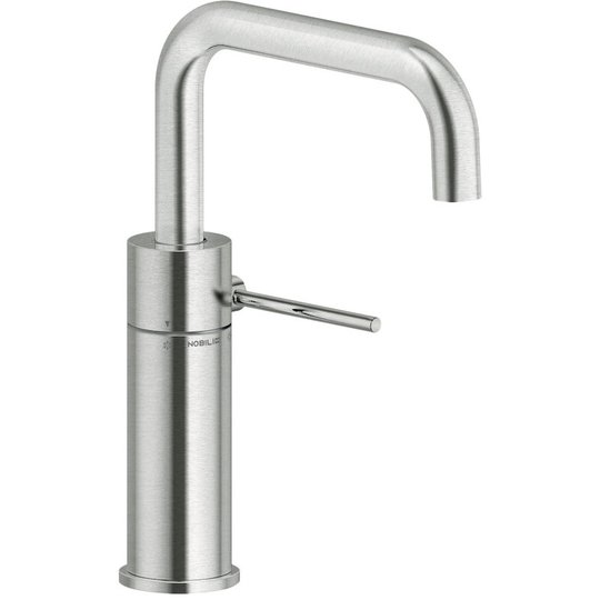 Змішувач для раковини Nobili Velis, inox (VE125118 / 2ix) Для раковини Нерж. сталь