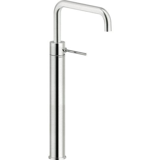 Высокий смеситель для раковины, 455 мм Nobili Velis, inox (VE125128/2IX) Для раковины Нерж. сталь