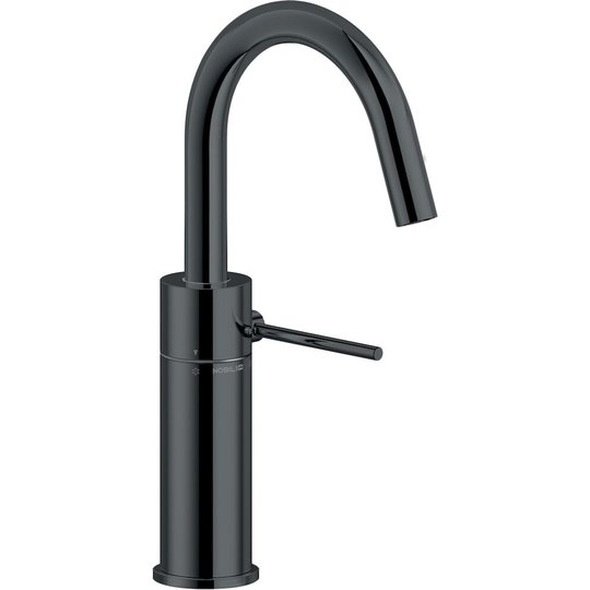 Смеситель для раковины Nobili Velis, diamond smoke pvd (VE125138/3FLP) Для раковины Черный