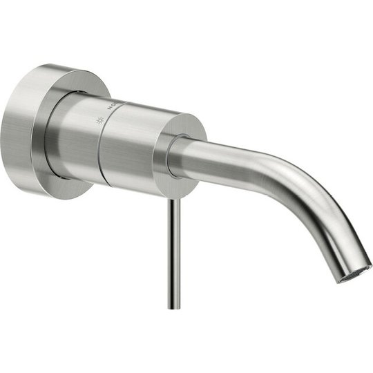 Смеситель для раковины Nobili Velis, inox (VE125199/1IX) Для раковины Нерж. сталь