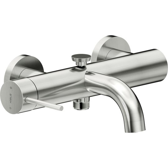 Смеситель для ванны Nobili Velis, inox (VE125110/1IX) Для ванны Нерж. сталь