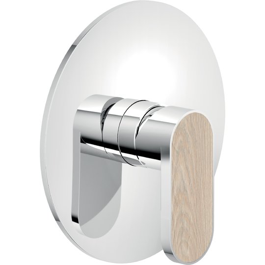 Смеситель для душа Nobili Dress, chrome and vanilla wood (DS106108C10) Для душа Хром-ванильный